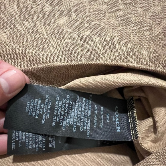 Coach Men Polo Shirt M - Picture 6 of 6